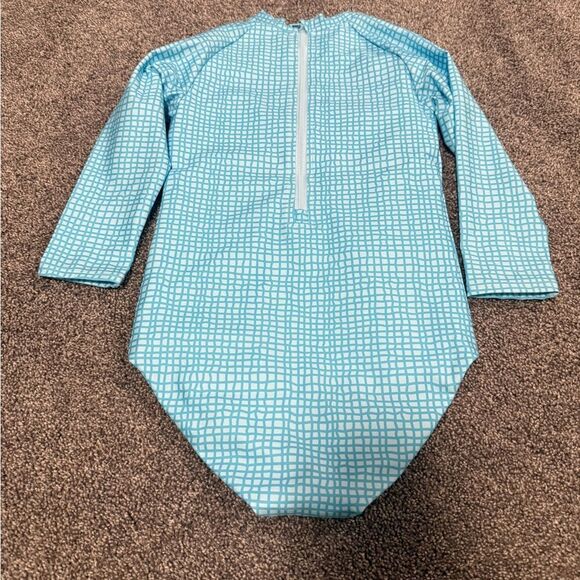 Alice + Ames Chelsea Poolside Rashgaurd Swimsuit Sz 7 - Picture 3 of 5